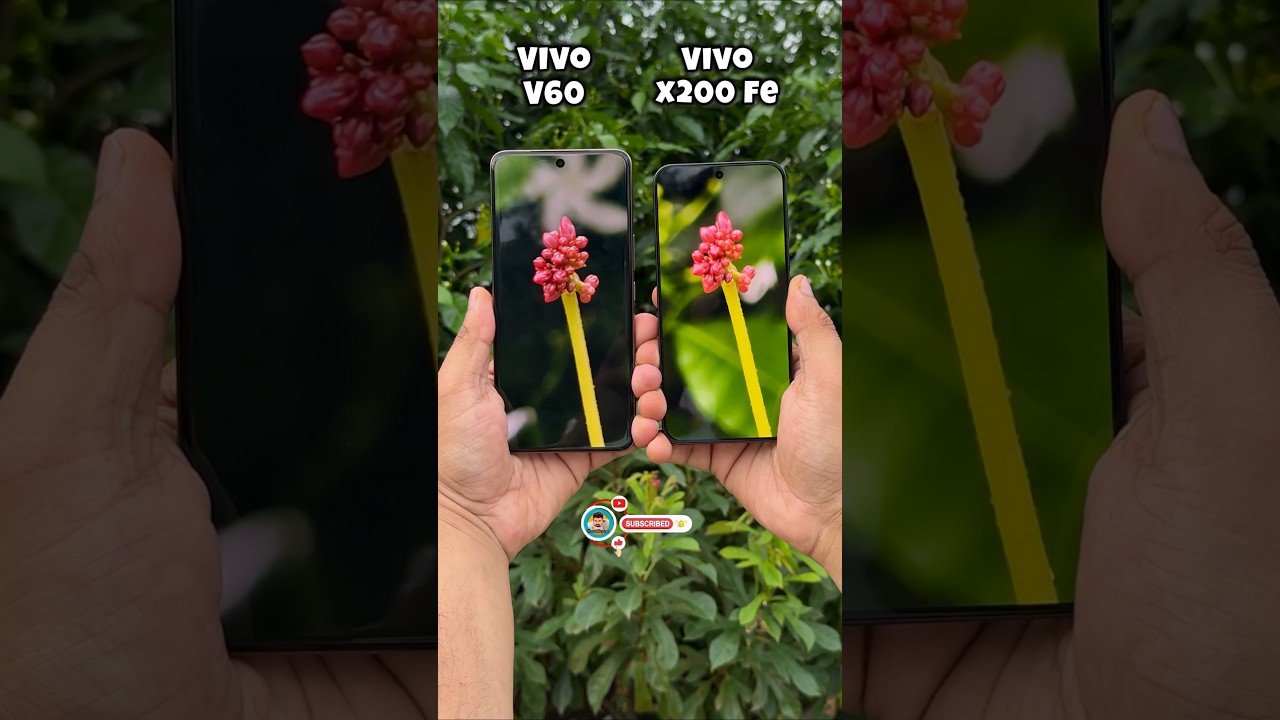 Vivo V60 Vs Vivo X200 Fe Camera Test- 10x Zooming