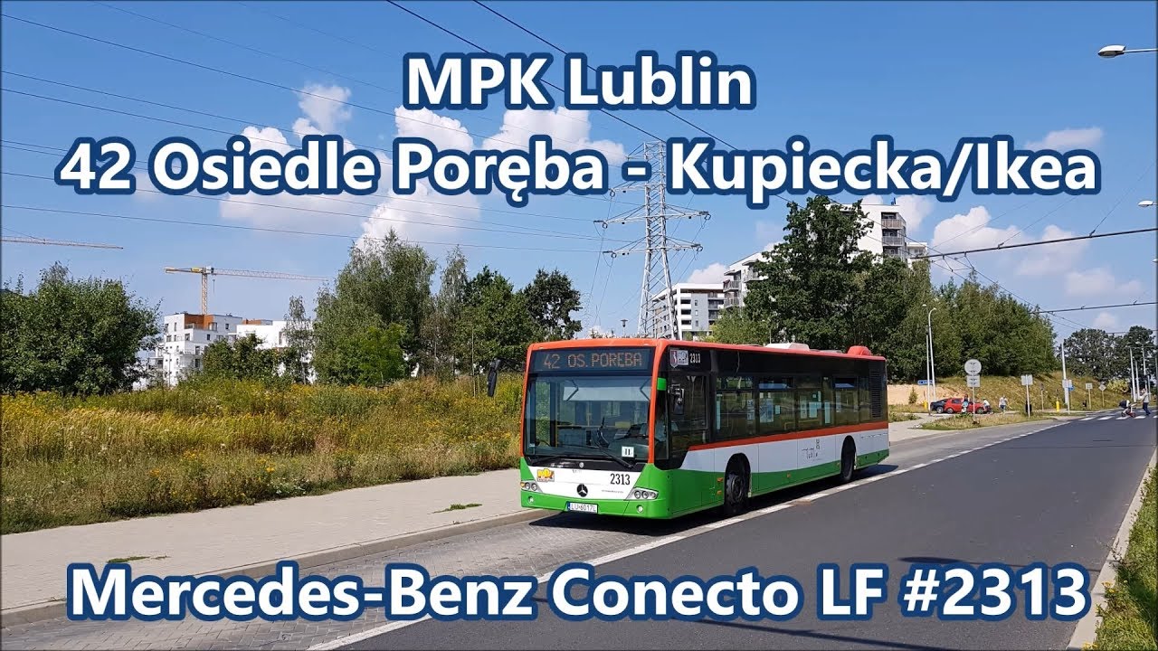 MPK Lublin - linia 42, Mercedes-Benz Conecto LF 
