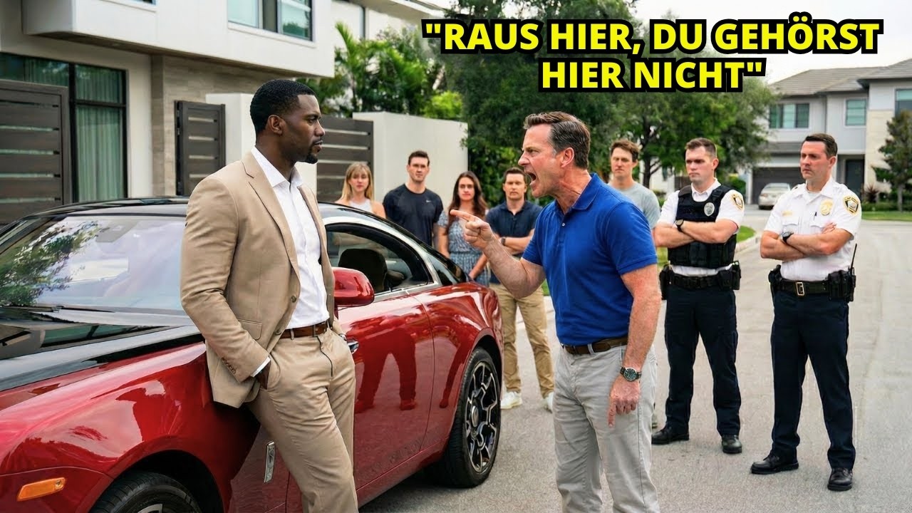 Nachbarn riefen die Polizei wegen eines schwarzen RollsRoyceFahrers dan kam die Wahrheit ans Licht.