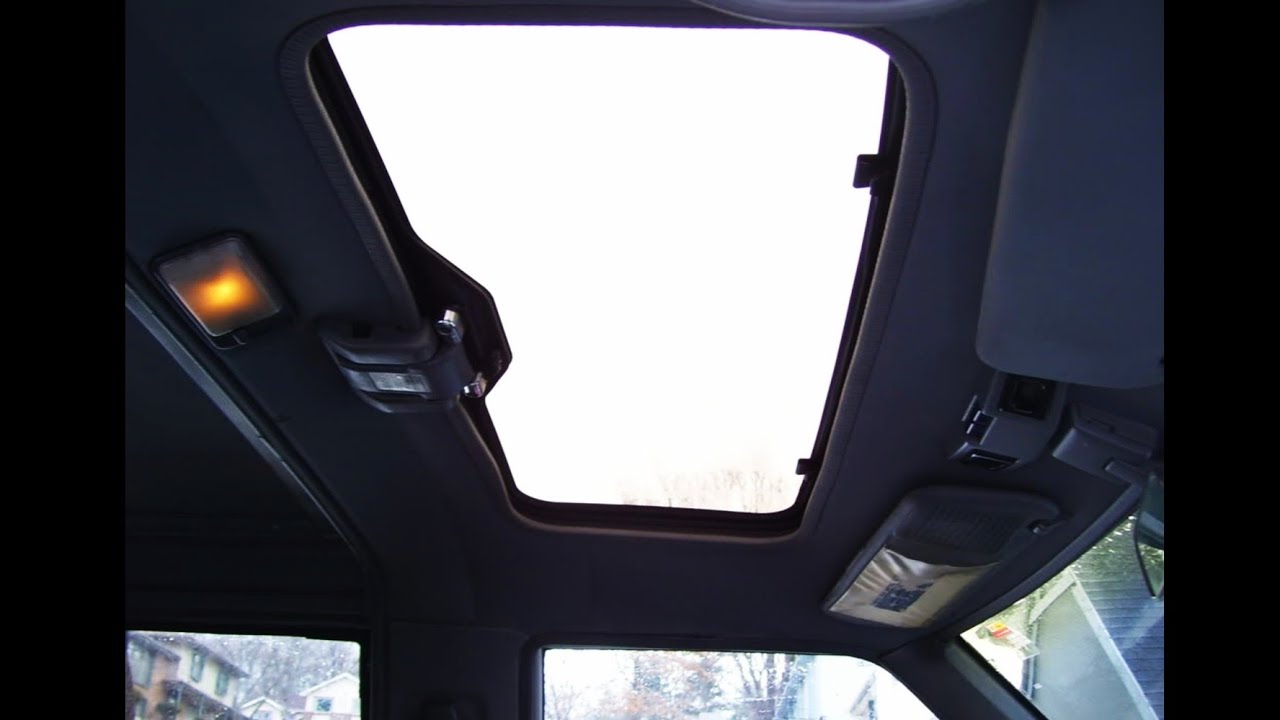 Toyota 4Runner, Sunroof Won't Open/Close, Quick Fix, DIY.