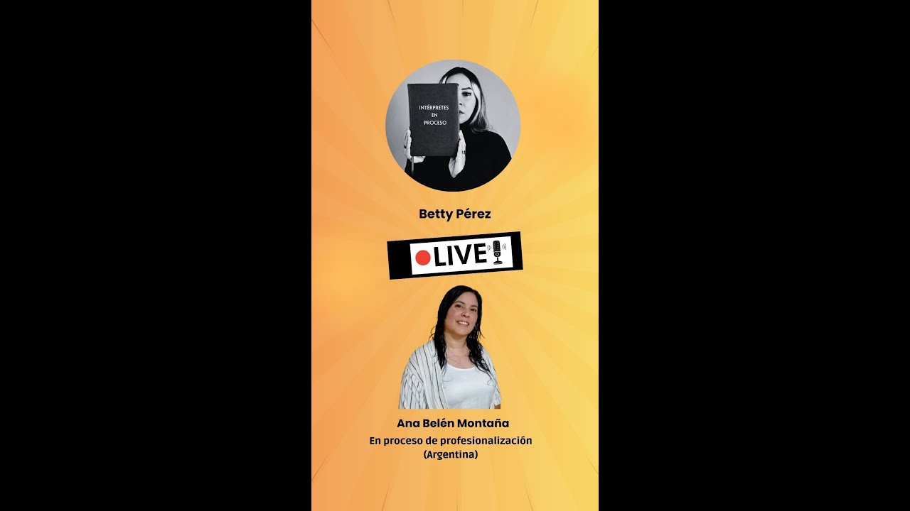 Intérpretes en Proceso con Ana Belén Montaña