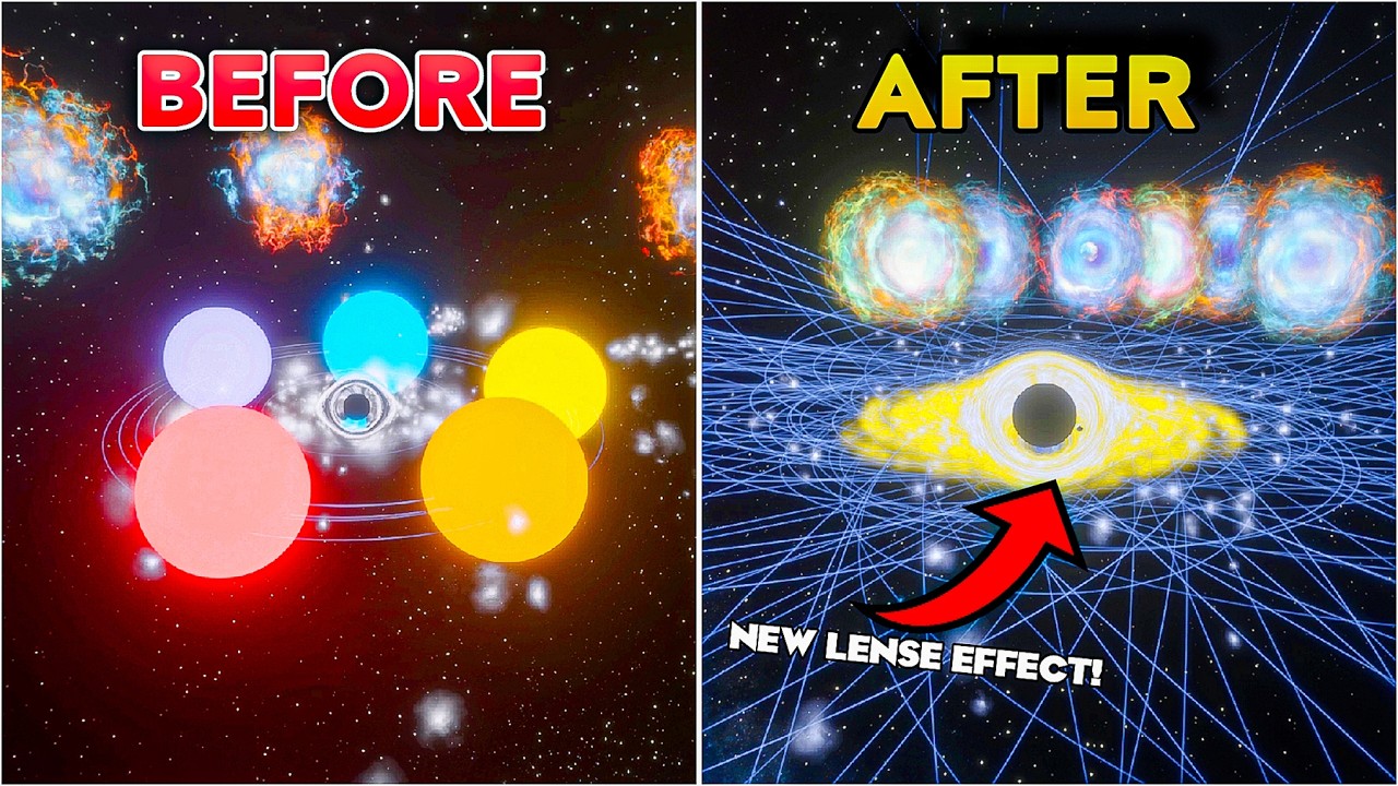 The NEW Black Hole Update in Universe Sandbox 2 Changes Everything... MUST-SEE Simulation!