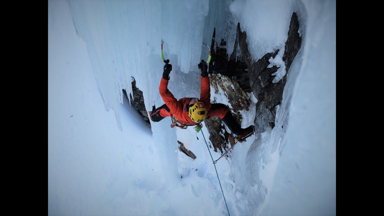 Ice climbing sequence by Stas Beskin