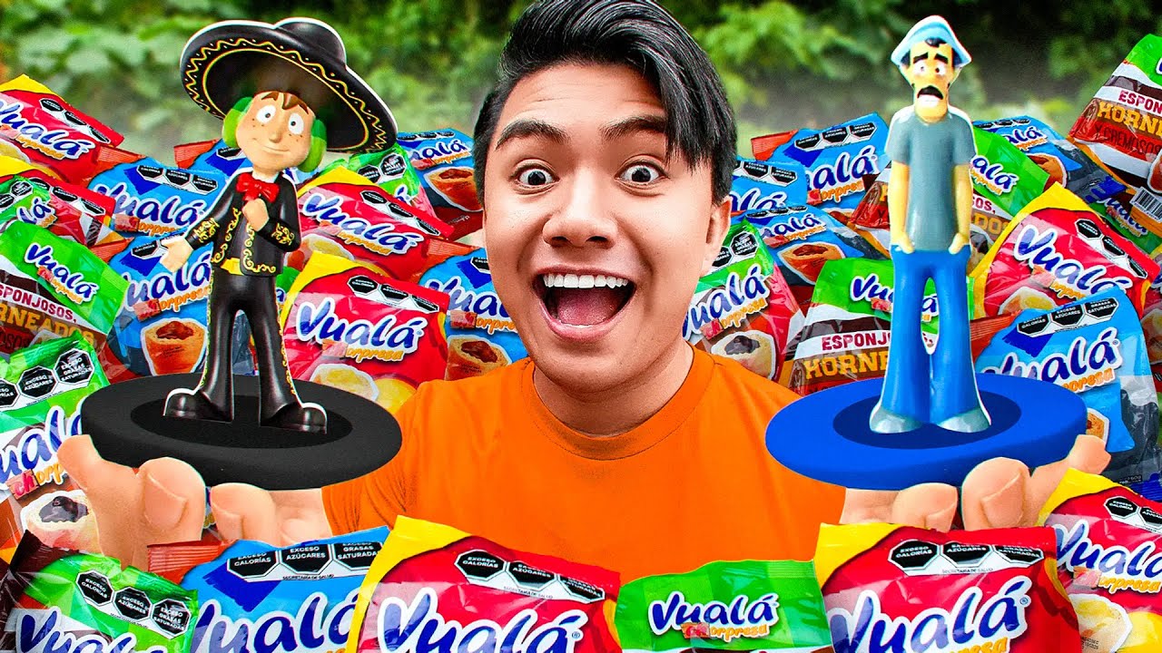 ABRIMOS 100 VUALAS CON JUGUETE😱🤖🍫