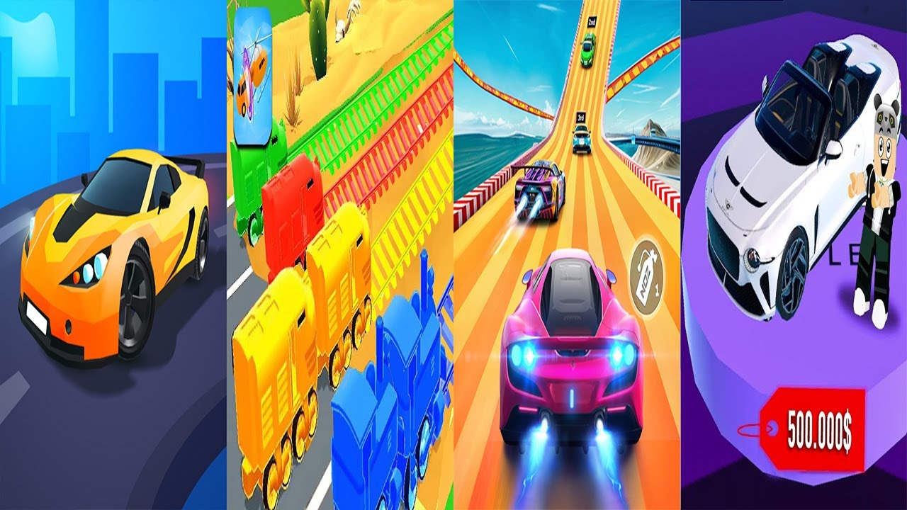 Race Master 3D VS Shape shifting VS Car Racing 3D VS Get the Supercar 3D Gameplay Ep 2