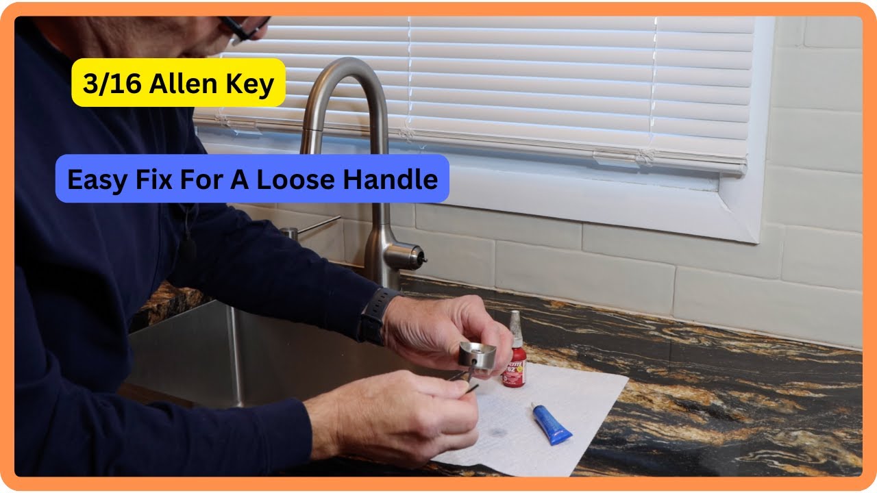 How To Fix A Loose Handle On A Moen Kitchen Faucet