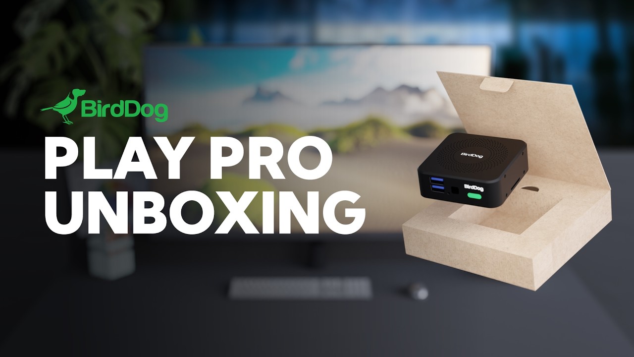 Setup PLAY Pro in minutes!