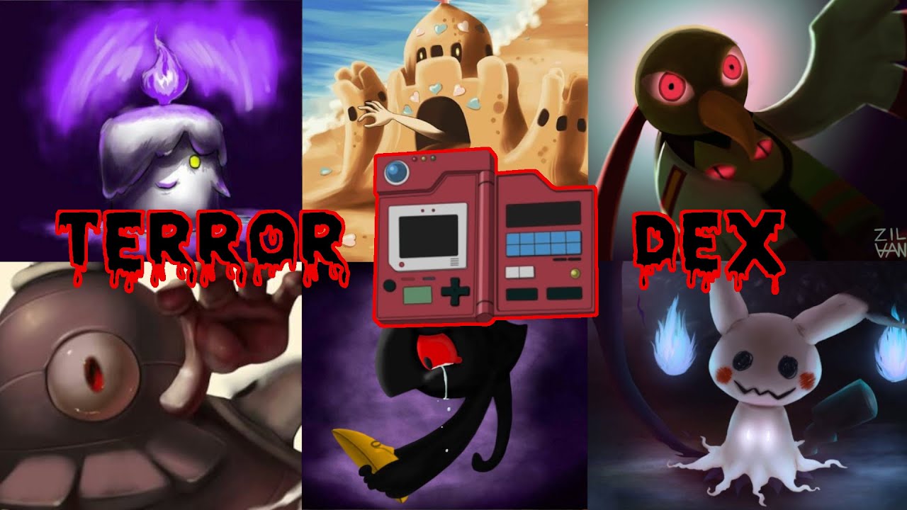 CONHEÇA AS ENTRADAS POKÉDEX MAIS ASSUSTADORAS! (ESPECIAL HALLOWEEN 2021)