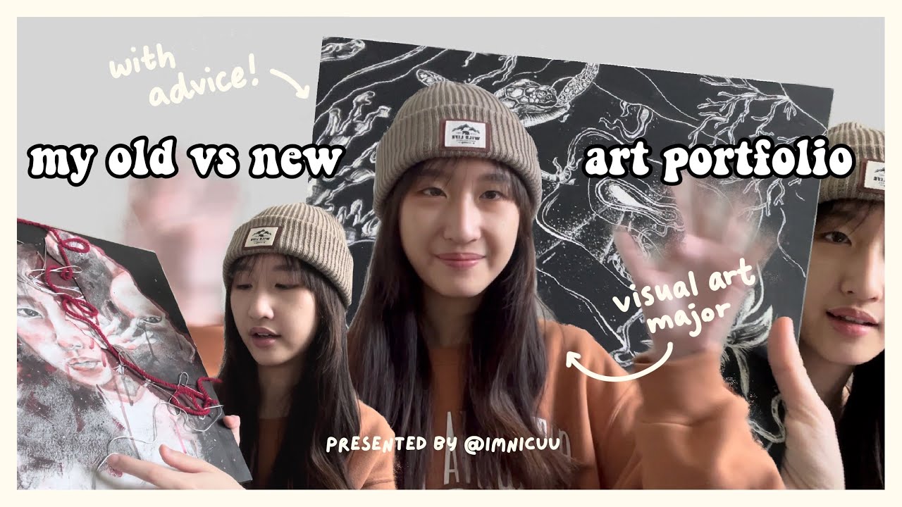 my failed vs accepted art portfolio!