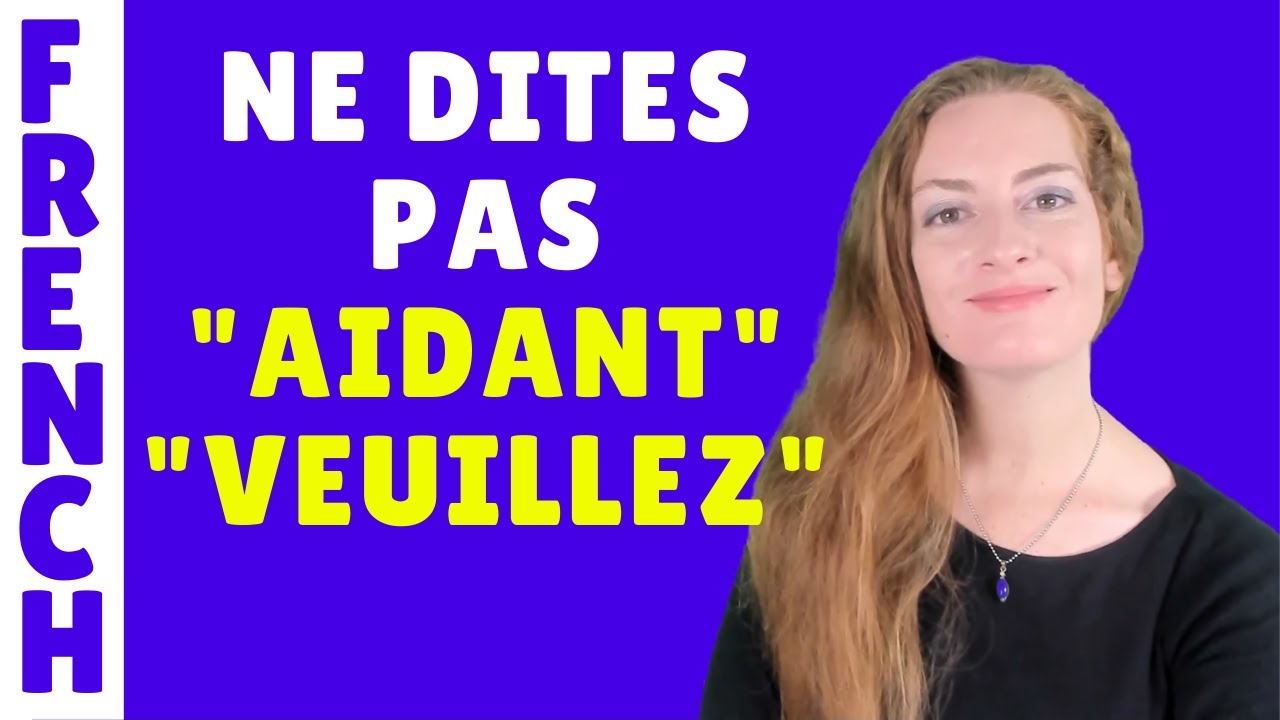 Je corrige vos commentaires ! Ne dites pas 