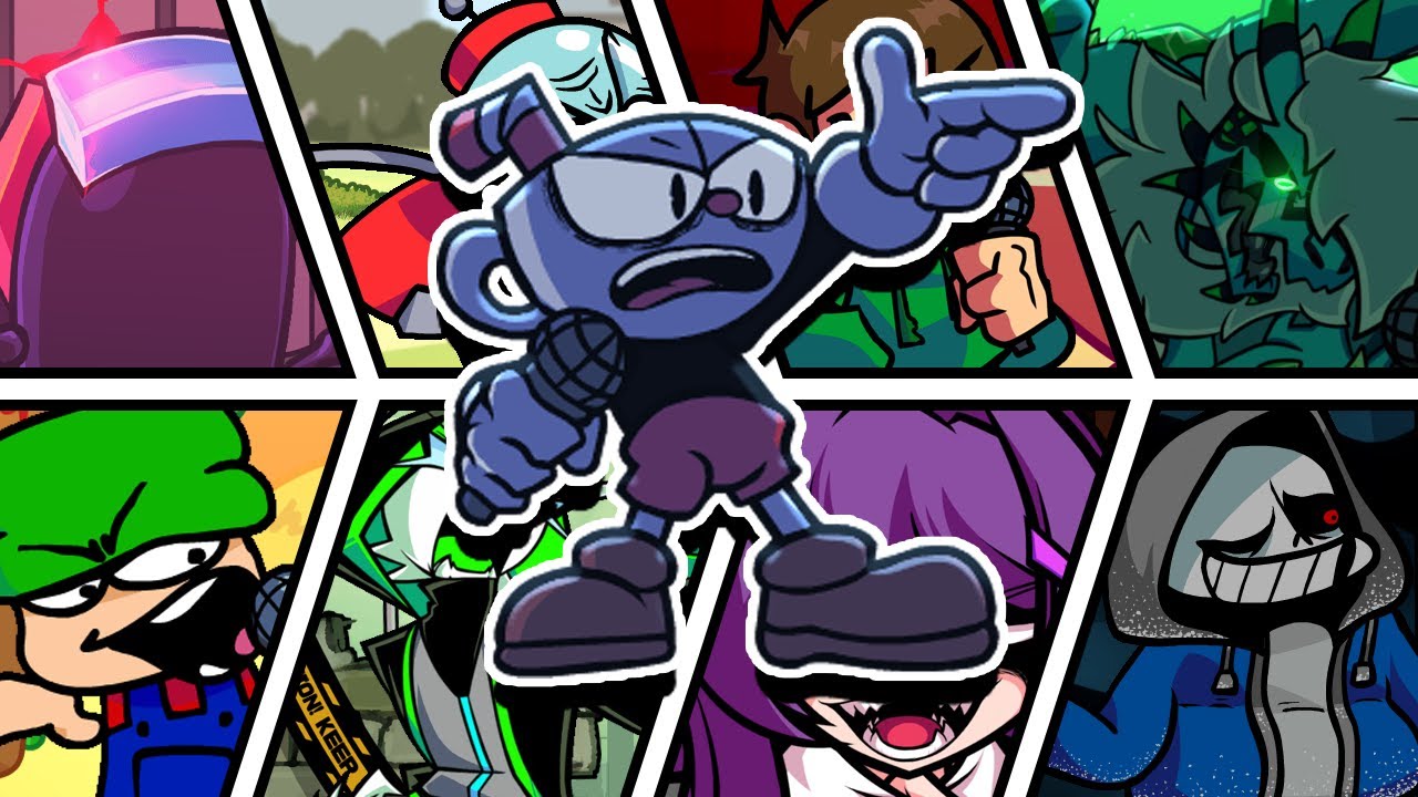 Knockout But Every turn a different character sings 🎤 (FNF Knockout But everyone sings it)