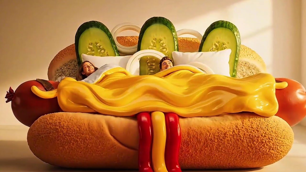 Which Food Bed Would You Choose for Your Honeymoon? #asmr 