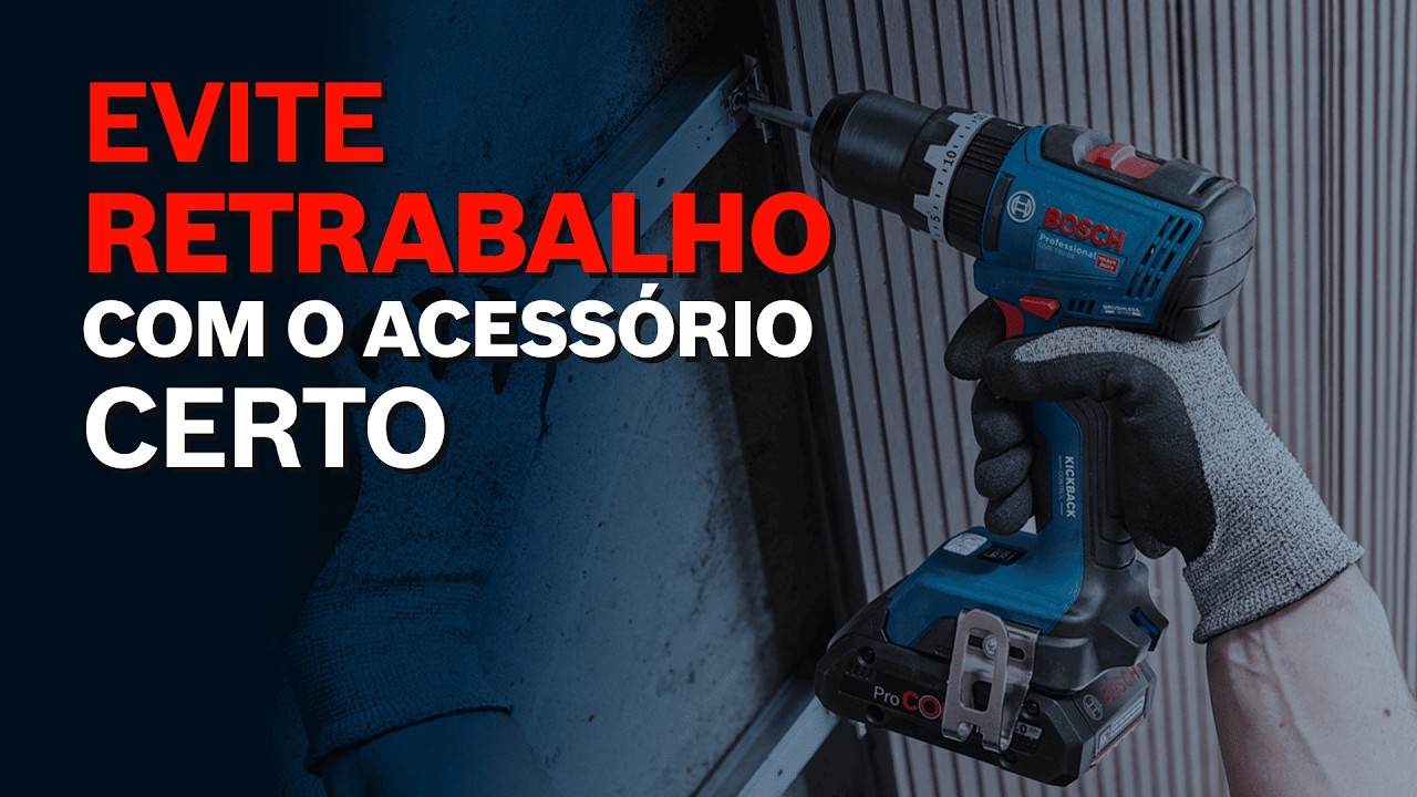 Broca Bosch MultiConstruction: a escolha certa para evitar retrabalho