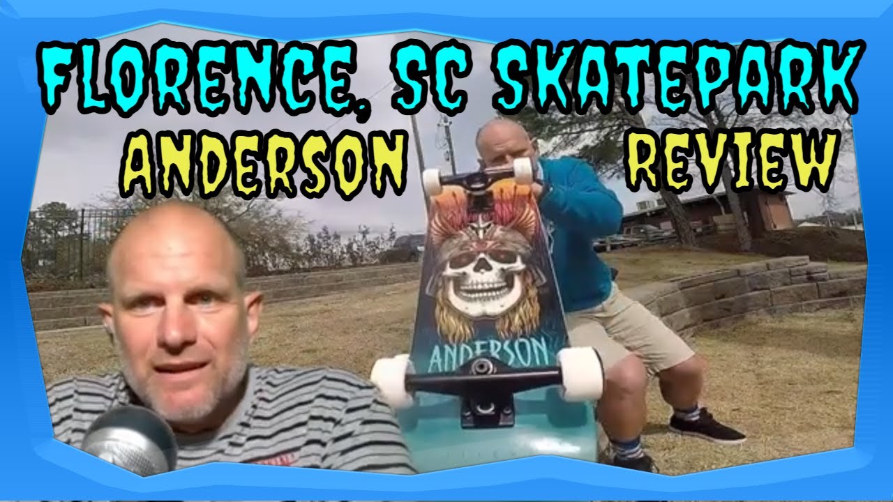 McLeod Skatepark Florence South Carolina || Andy Anderson Skateboard Review