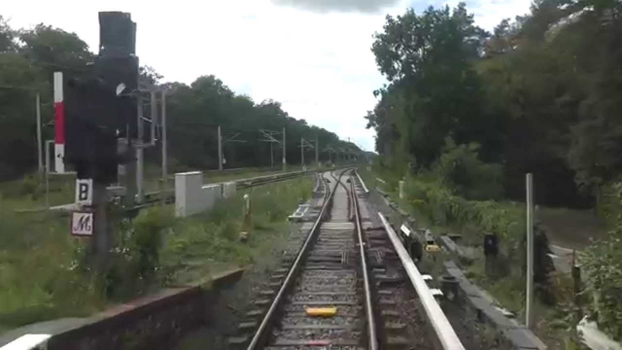 Führerstandsmitfahrt S-Bahn Berlin von  Erkner nach Ostkreuz  auf der S3 mit BR 481 in 4K