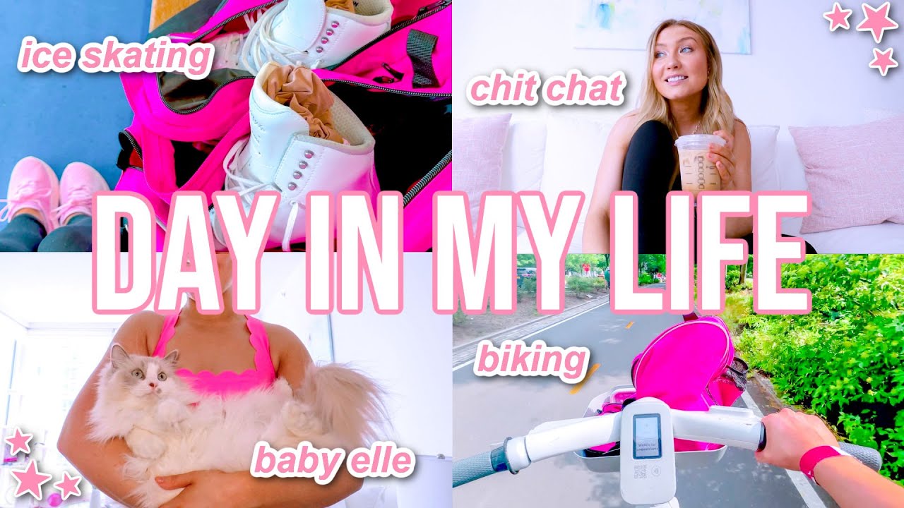 Chatty Day In My Life Vlog💖 | Inside Out 2, Ice Skating, Lululemon Haul, Biking | Lauren Norris