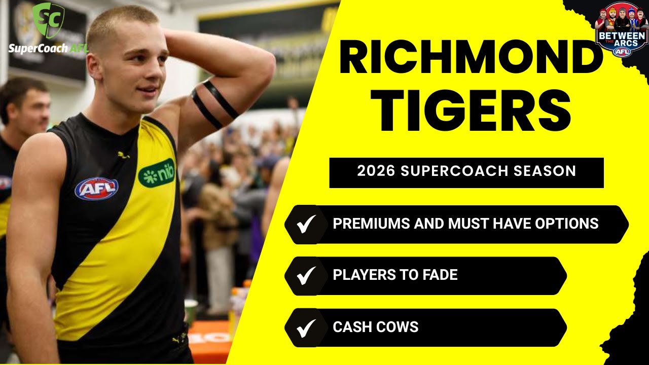 AFL SuperCoach 2026 | Ричмонд Тайгерс | Предварительный обзор сезона