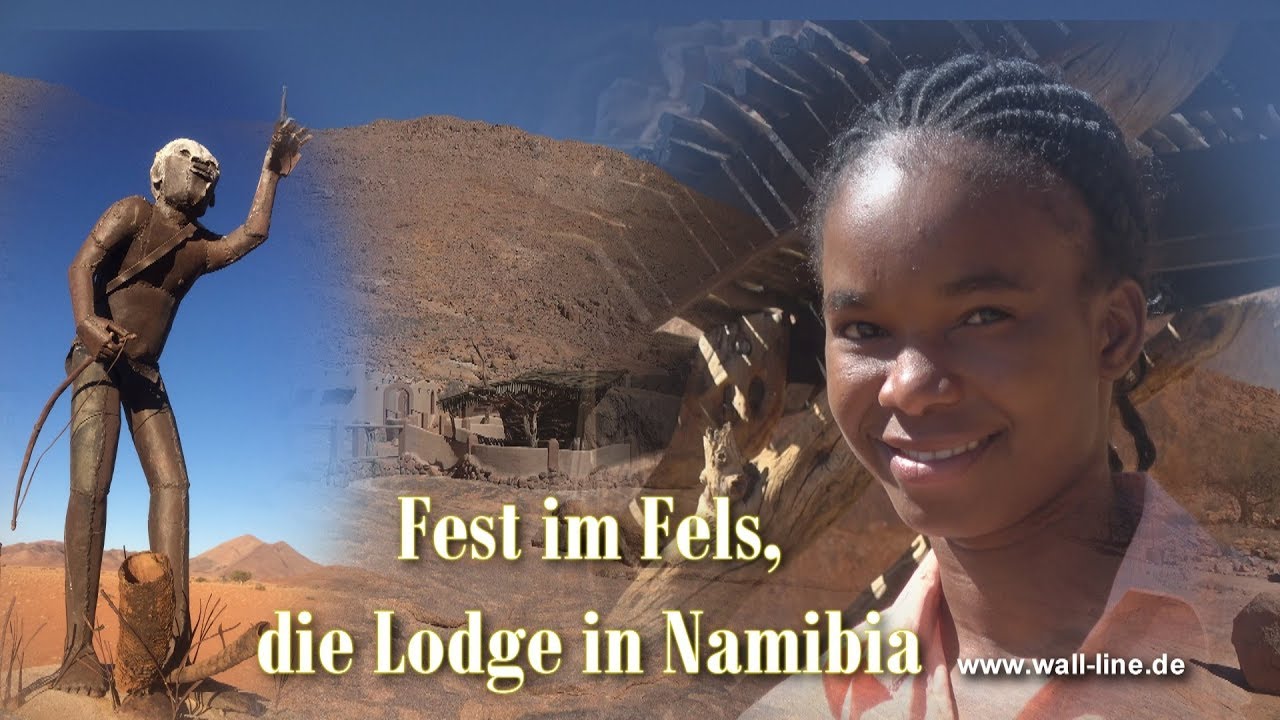 Namibia: Fest Inn Fels, die Lodge im Tirasgebirge