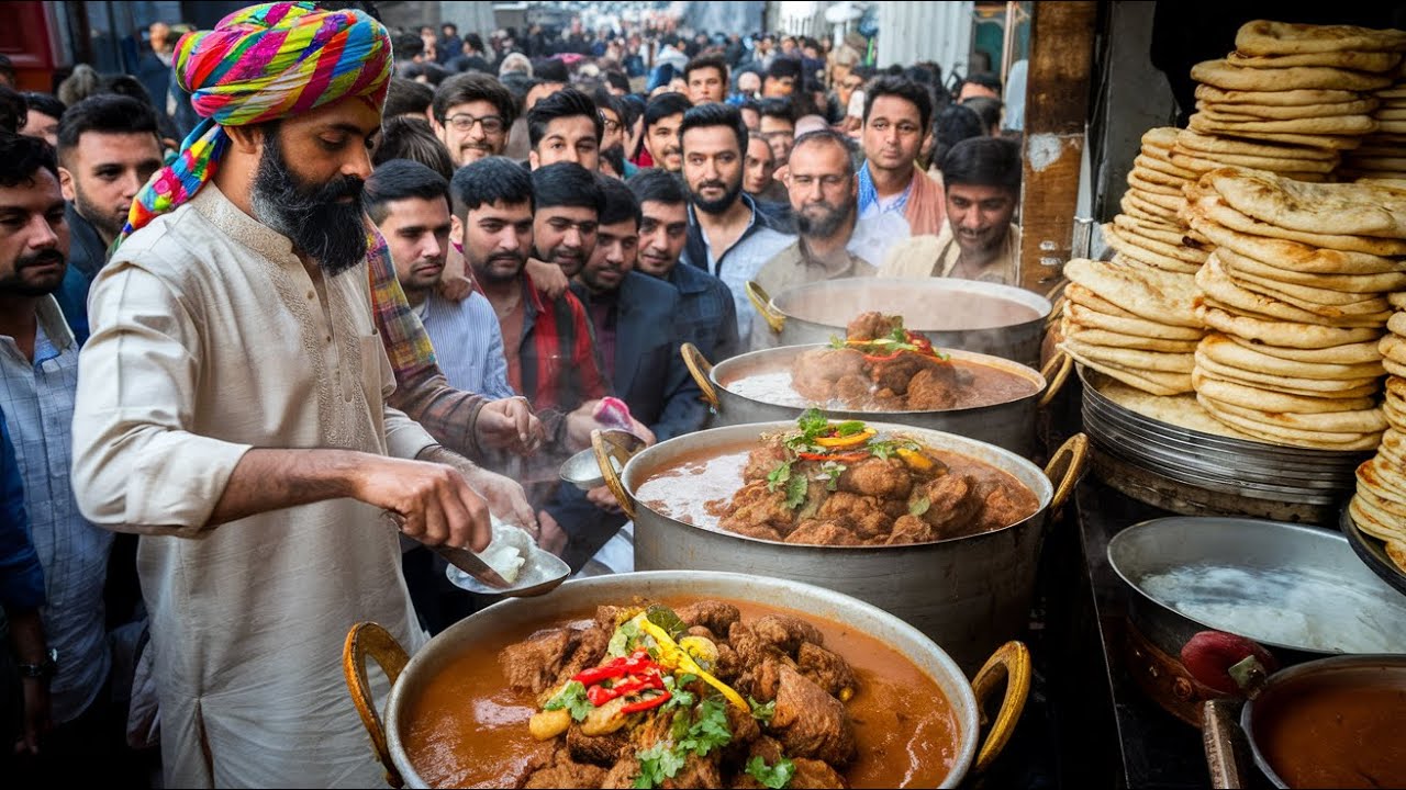 CHEAPEST PAKISTANI BREAKFAST STREET FOOD | ULTIMATE STREET FOOD PAKISTAN VIDEO COMPILATION