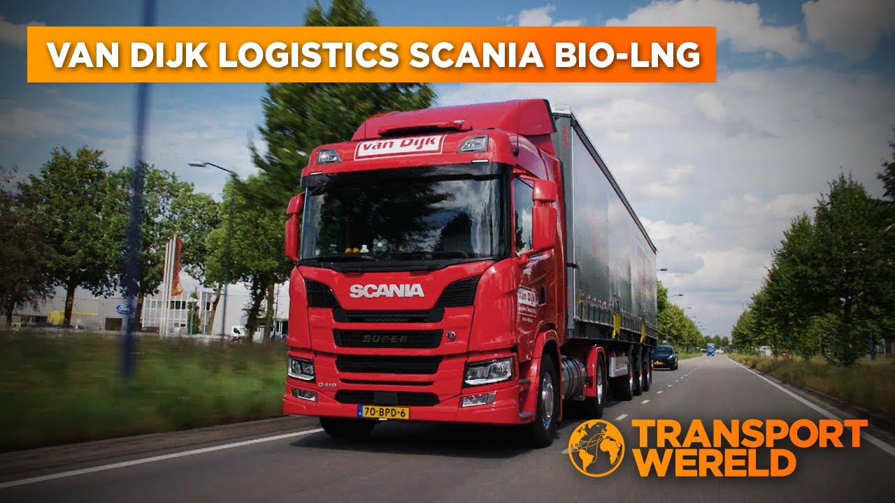 Scania BIO-LNG met Van Dijk Logistics | RTL Transportwereld