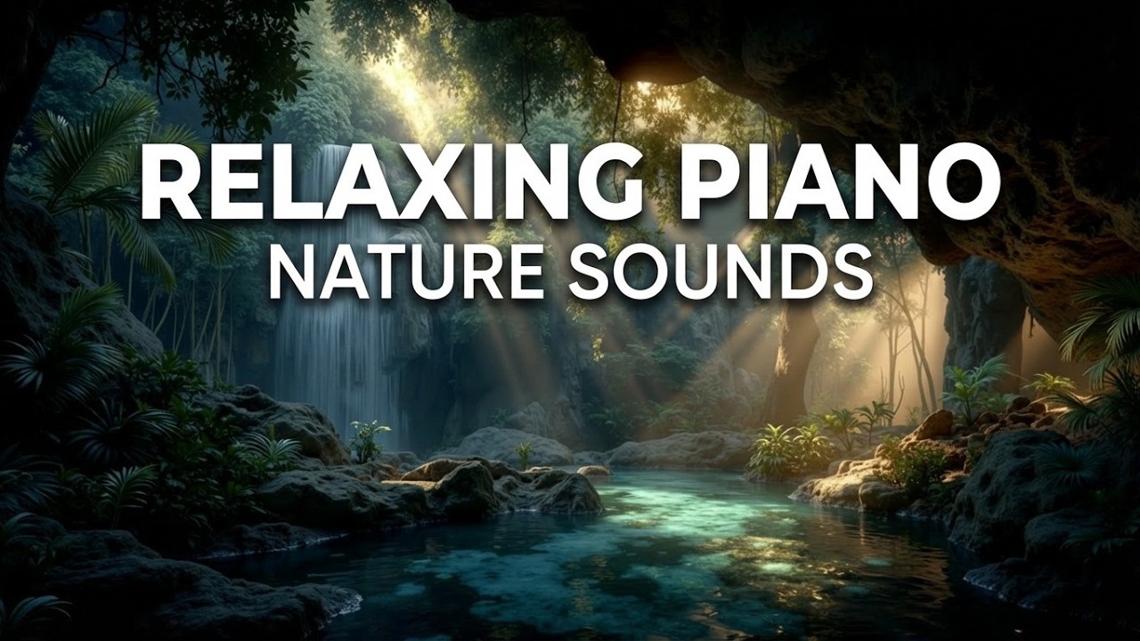 Успокаивающая музыка для сна | Шум водопада для исцеления