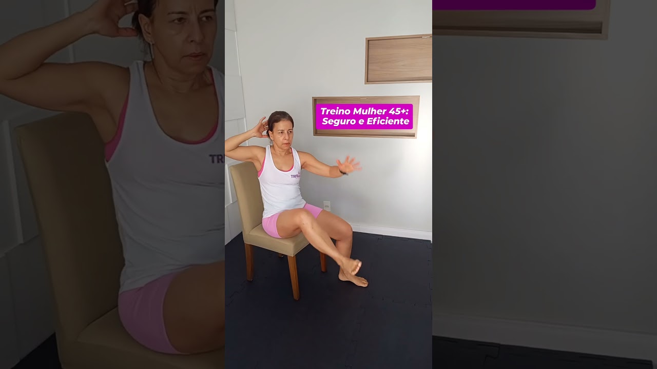 TREINO FORÇA + CARDIO SEM IMPACTO | Mulher 45+ | 7 Exercícios Rápidos