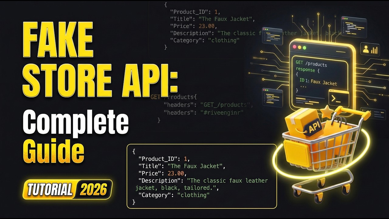 Учебное пособие по Fake Store API: лучшие бесплатные фиктивные данные для фронтенд-разработчиков.