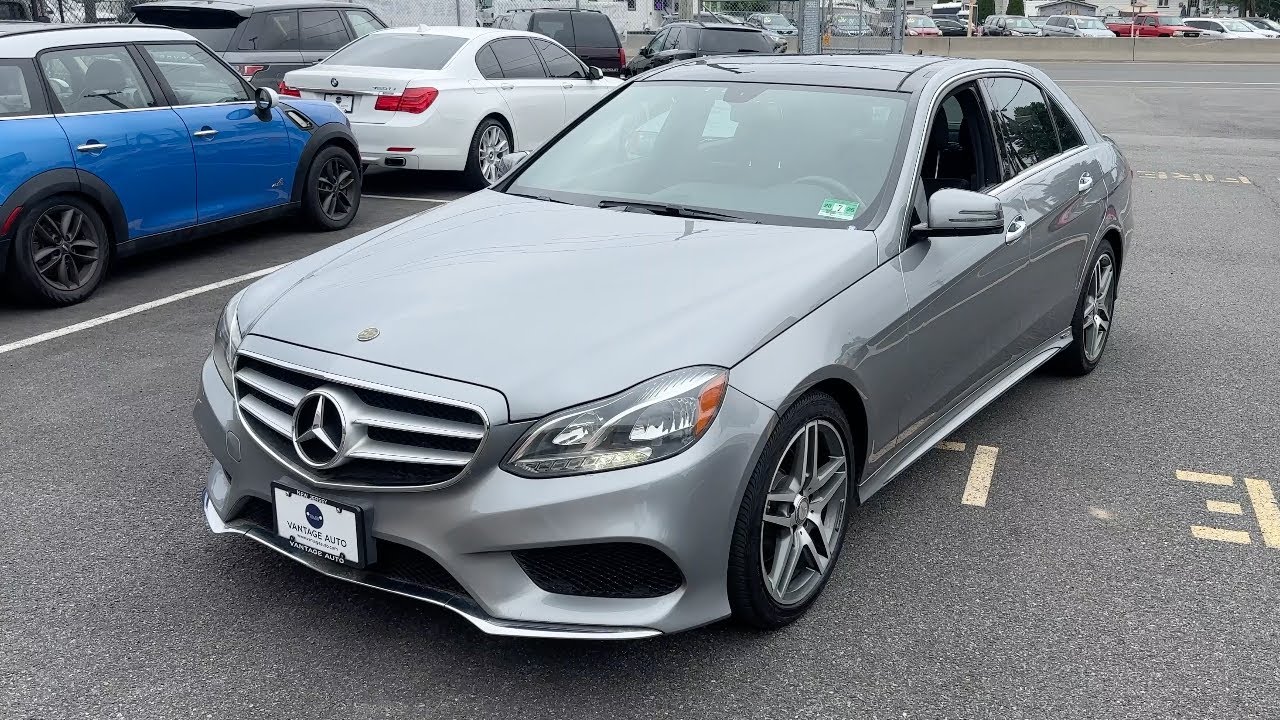 2014 Mercedes Benz E350 Walk Around and Drive