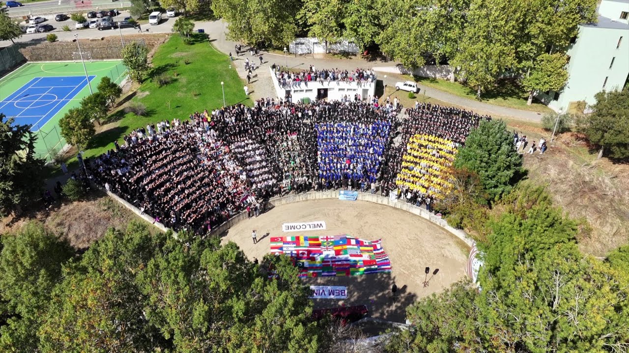Sessão de boas vindas aos novos alunos