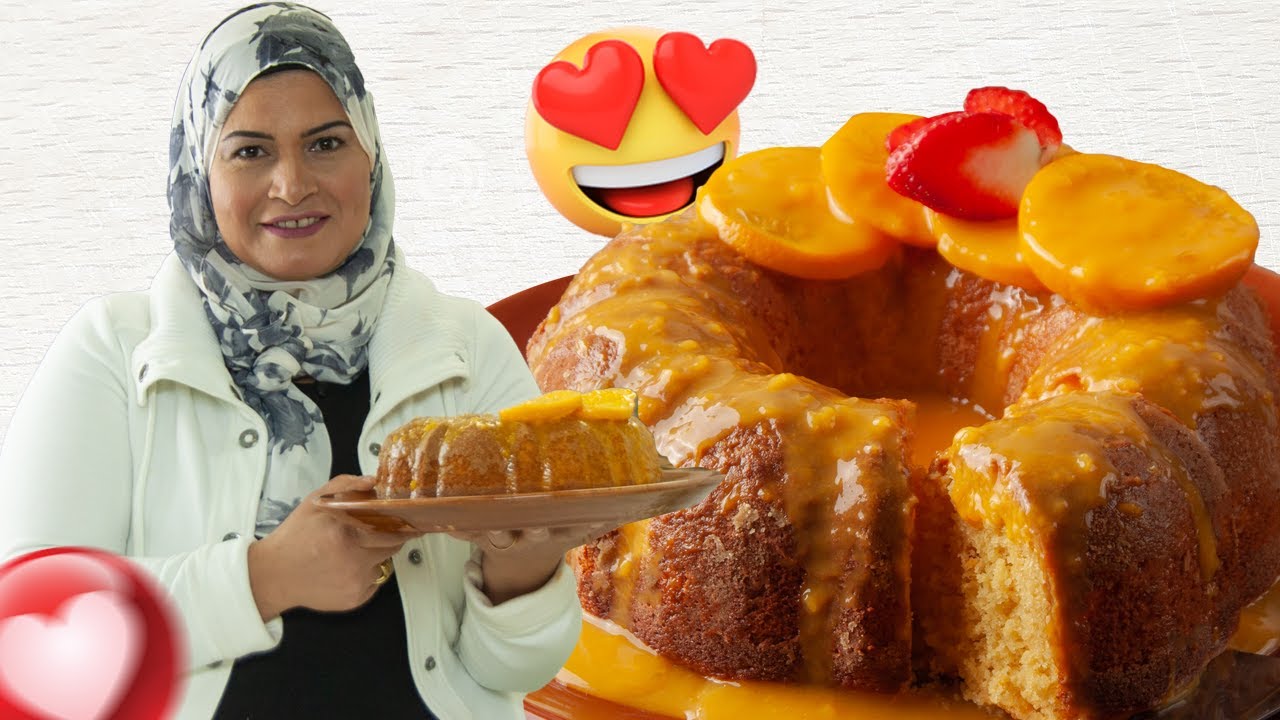 كيك البرتقال