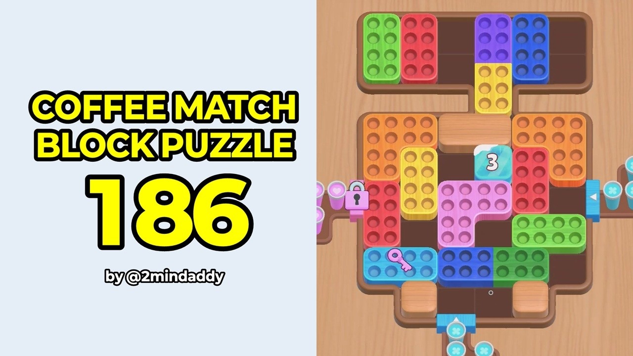 Coffee Match Block Puzzle Level 186
