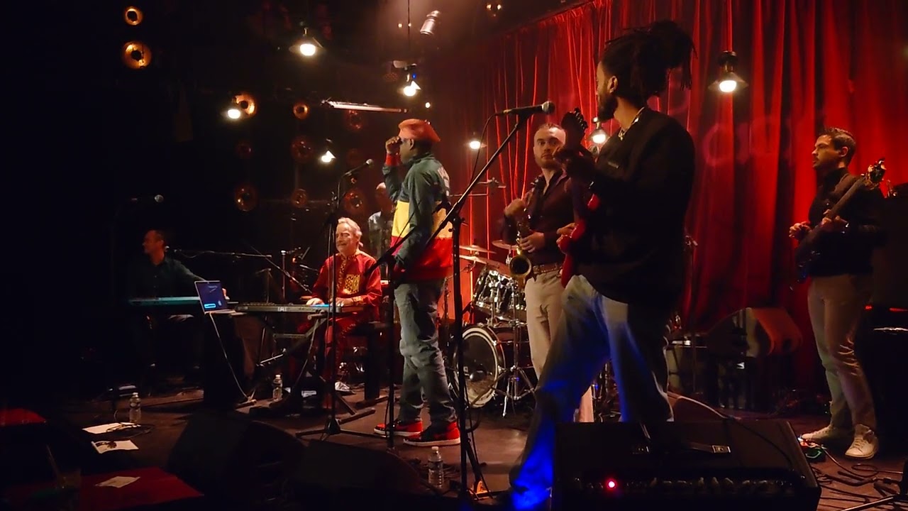 Mokhtar Samba Group au Studio de l'Ermitage avec Alune Wade