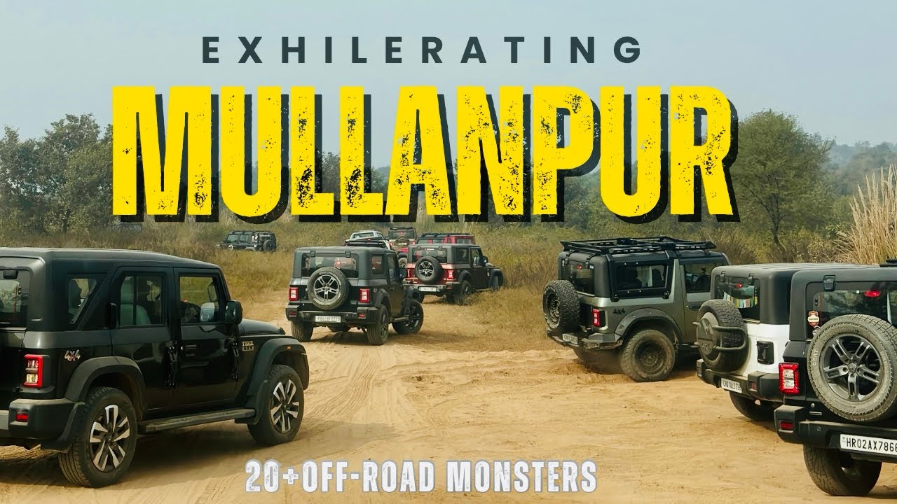 Ultimate Off-Roading Experience in Mullanpur | 20+ 4x4 Vehicles | Extreme Adventure #saakautos 
