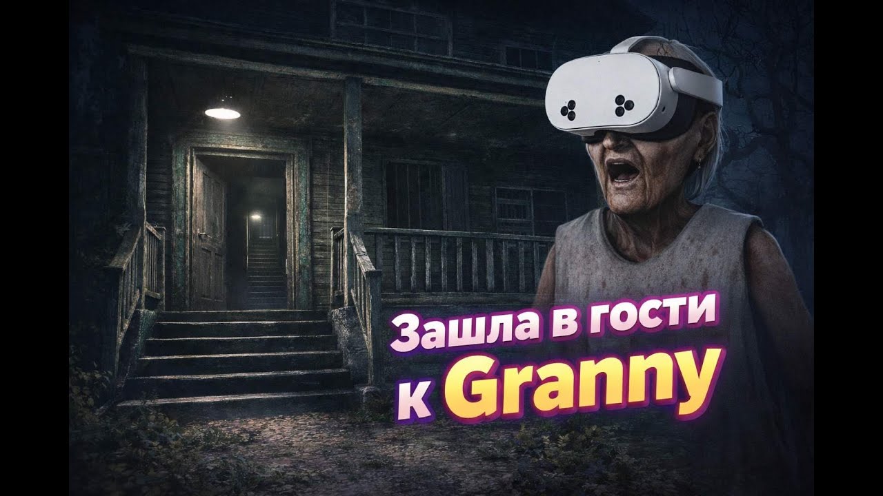 Зашла в гости к Granny 😱 | Granny VR
