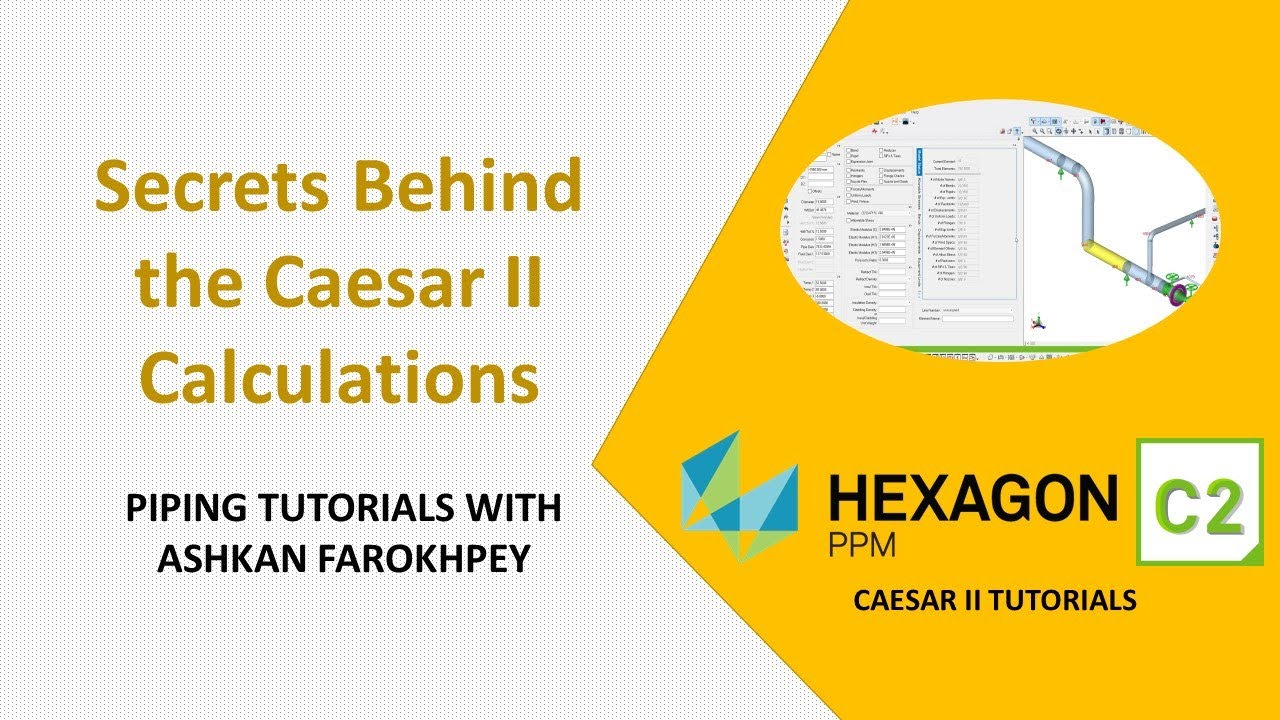 Secrets Behind Caesar II - Theory & Calculations