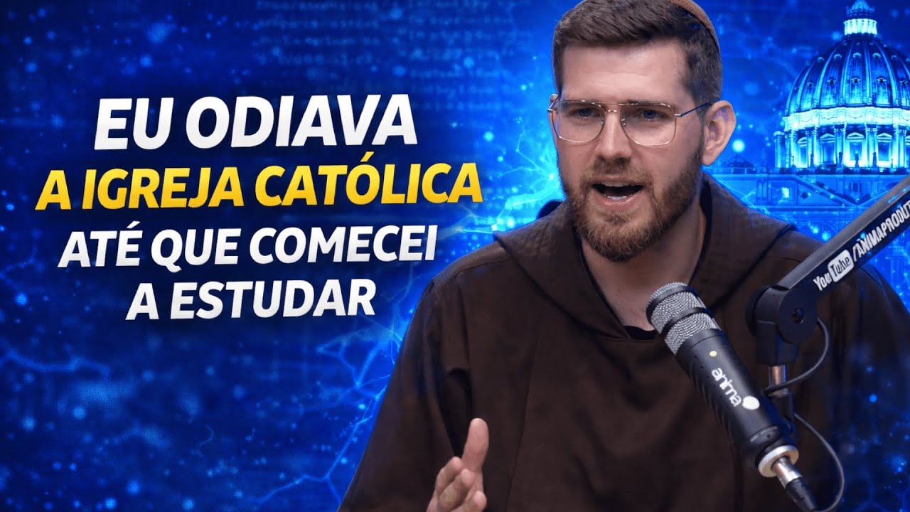 DE LIDER PROTESTANTE A FREI DA IGREJA CATÓLICA | A HISTÓRIA DE CONVERSÃO DO FREI ANGELO FAITANIN