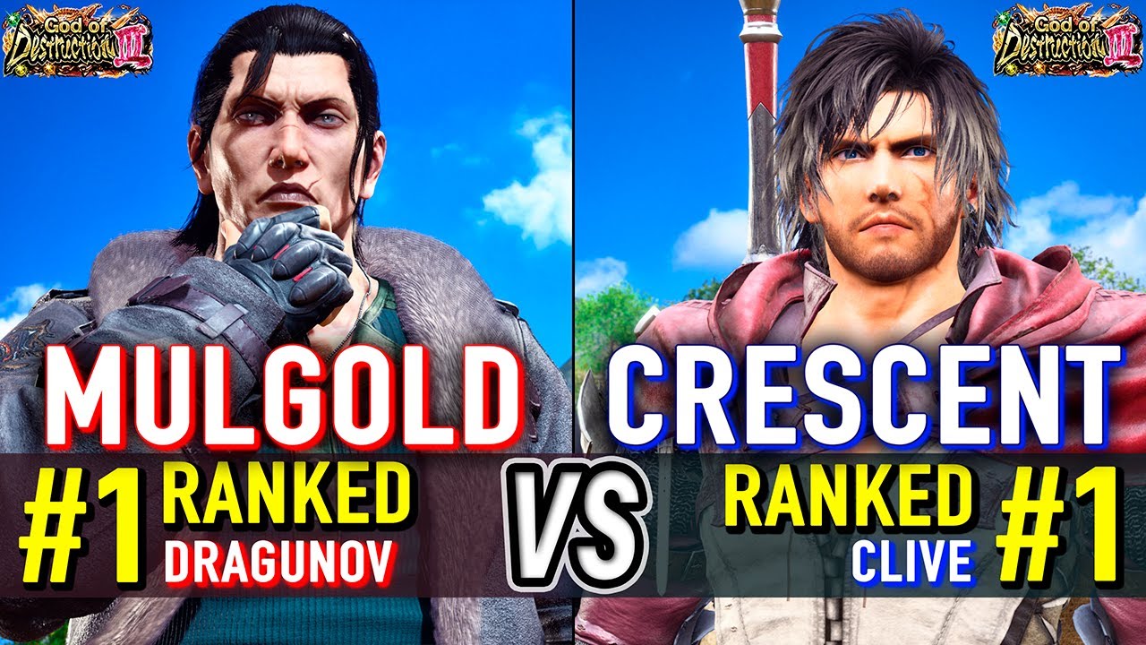 T8 🔥 MULGOLD (#1 Ranked Dragunov) vs CRESCENT (#1 Ranked Clive) 🔥 Tekken 8 High Level Gameplay