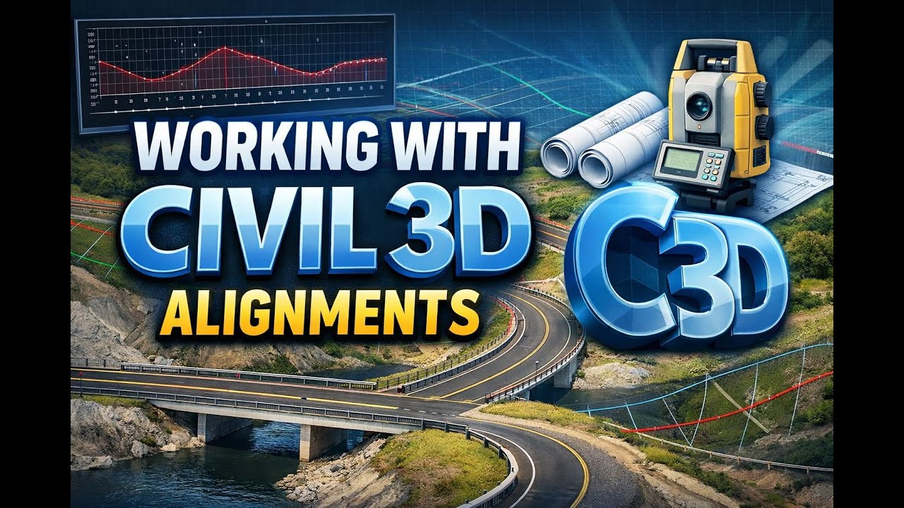 Work with Civil 3D Alignments Part 3