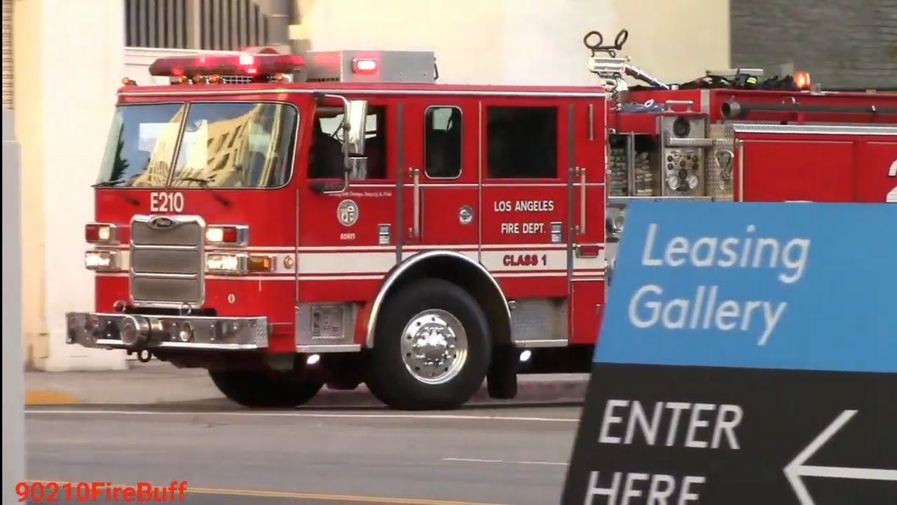 LAFD Task Force 10 Responding