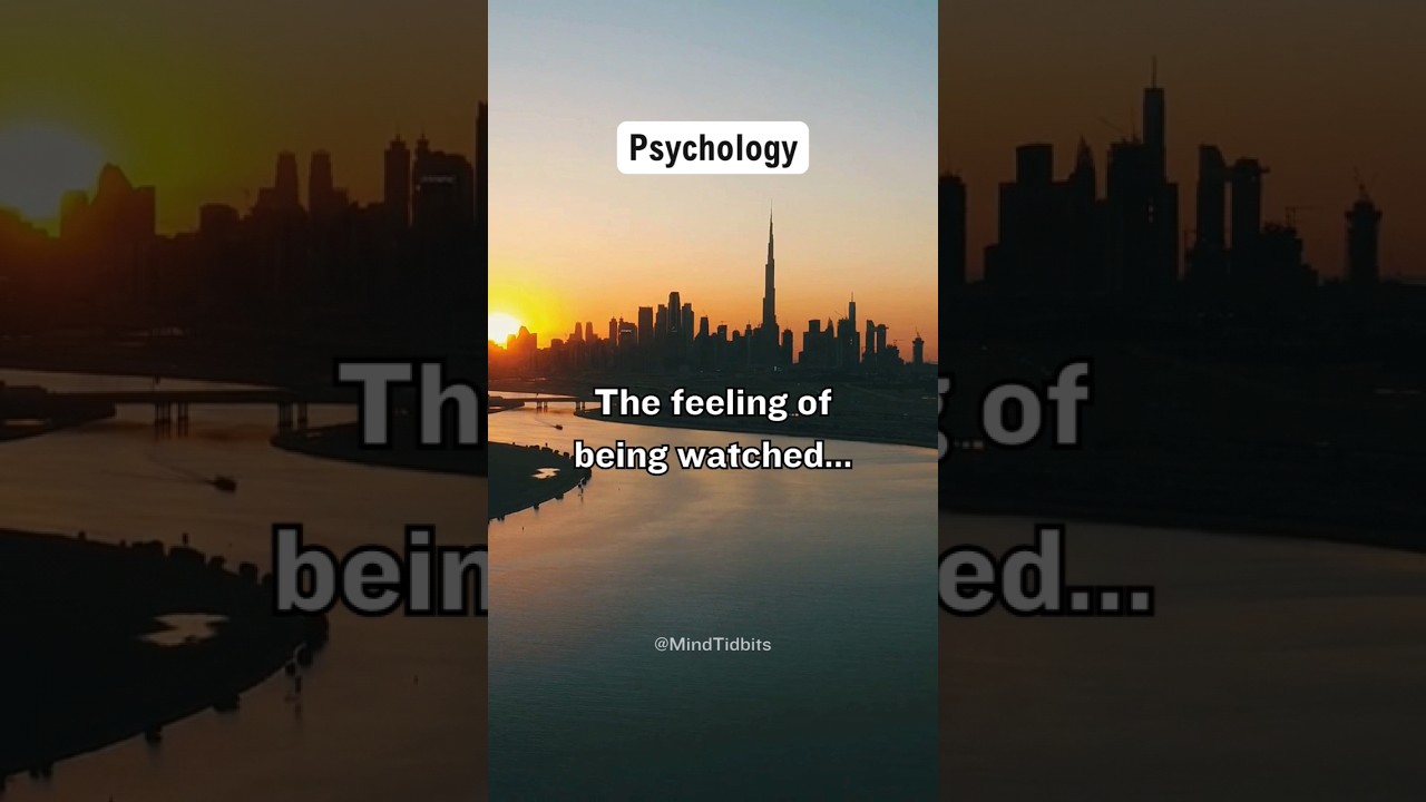Feeling of being watched  👀🕵️&zwj;♂️ #motivation #psychology #shorts