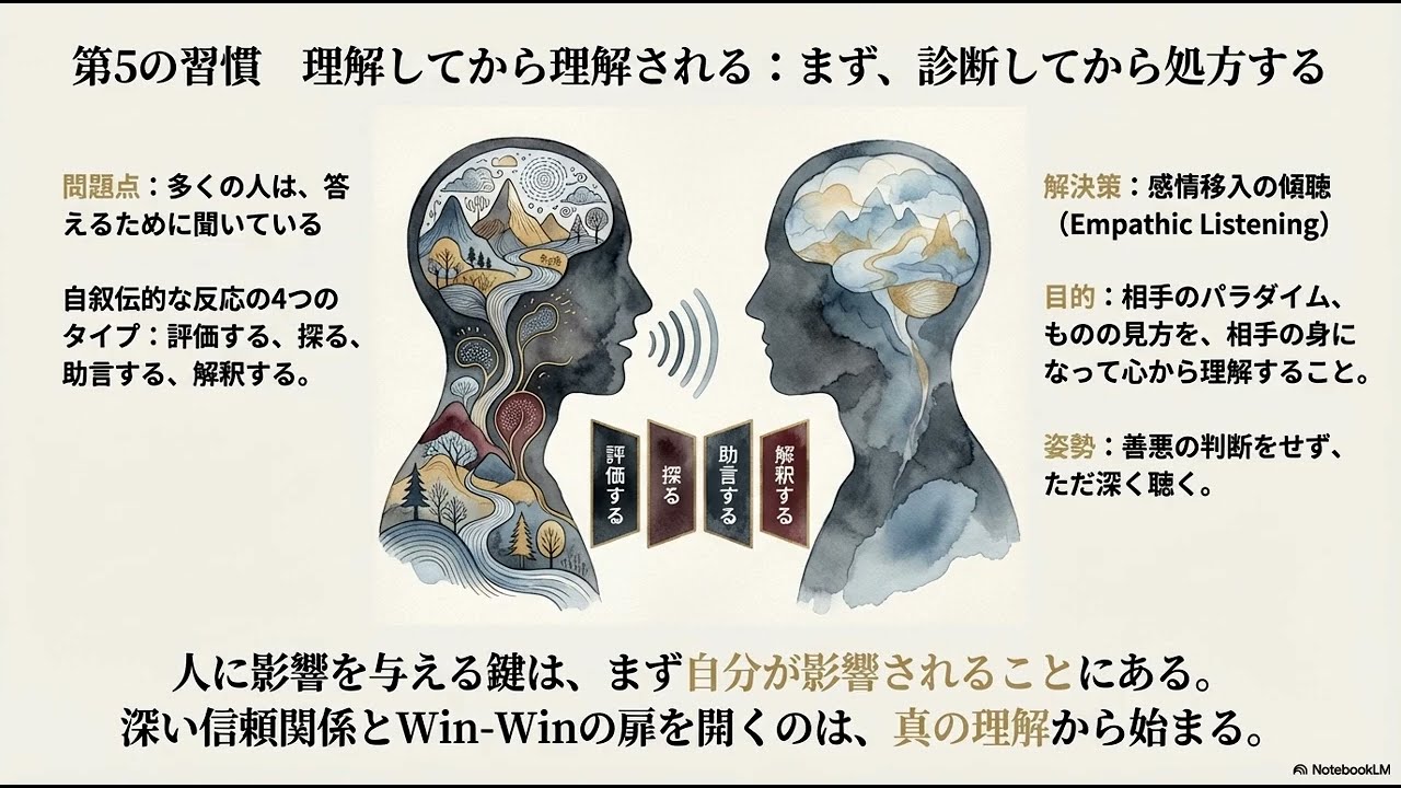 依存から相互依存へ導く7つの習慣