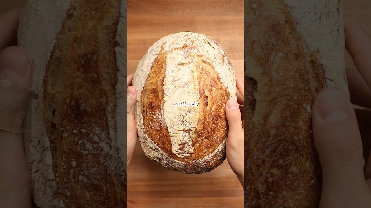 Хлеб на закваске - это просто #приготовление #еда #foodasmr #рецепт