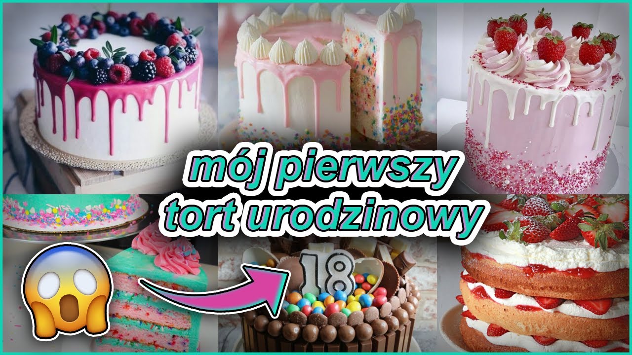ZROBIŁAM MÓJ PIERWSZY TORT URODZINOWY! 😲