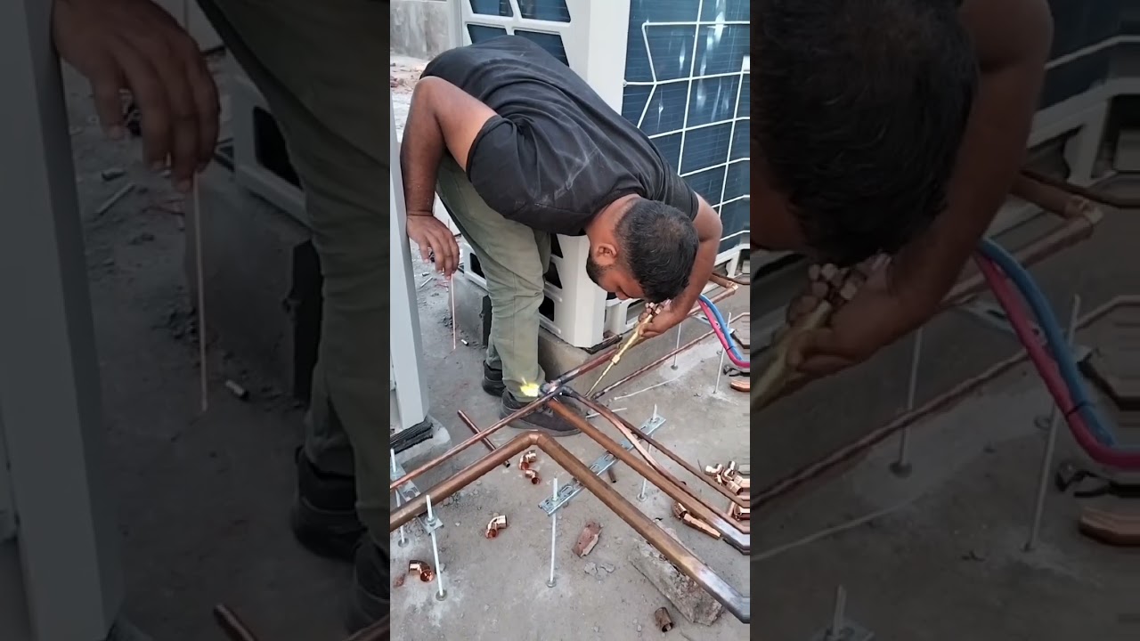 #voltas vrf outdoor unit installation# voltas vrf commissioning