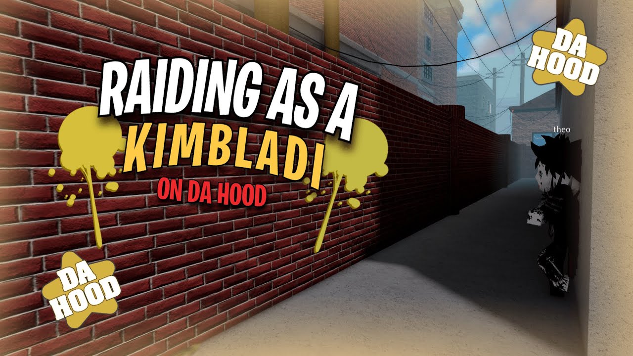 ⭐Raiding As A *KIMBLADI* on Da Hood ⭐