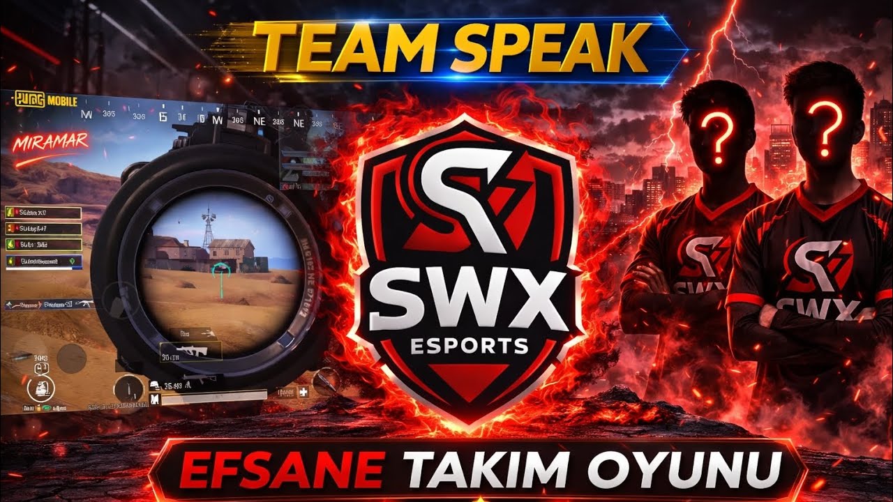 TEAMSPEAK | MİRAMAR 11 KİLL WİN |PUBG MOBİLE |SwX ESPORTS | 30$ ÖDÜL