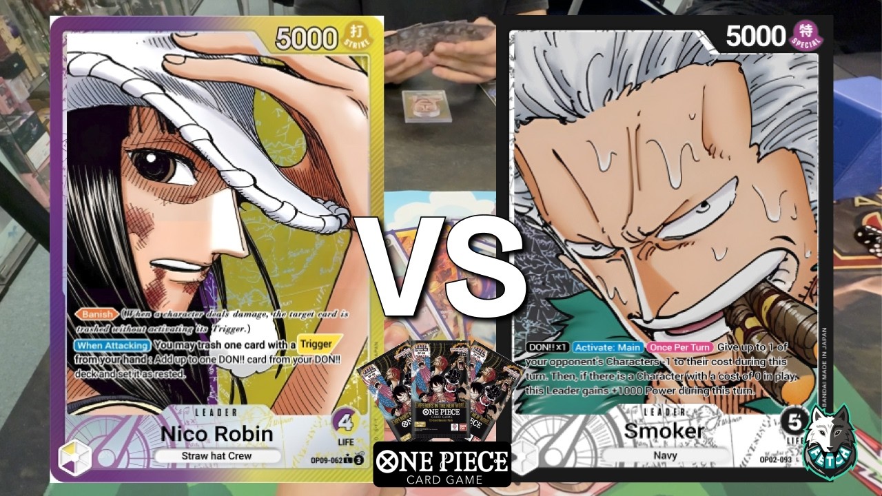 Robin vs Smoker POV Gameplay| OP09 Game | One Piece TCG