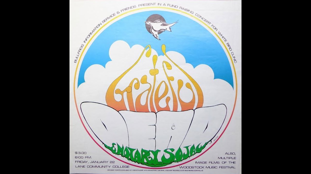 Grateful Dead - 1/22/71 - Lane Community College - Eugene, Oregon - sbd