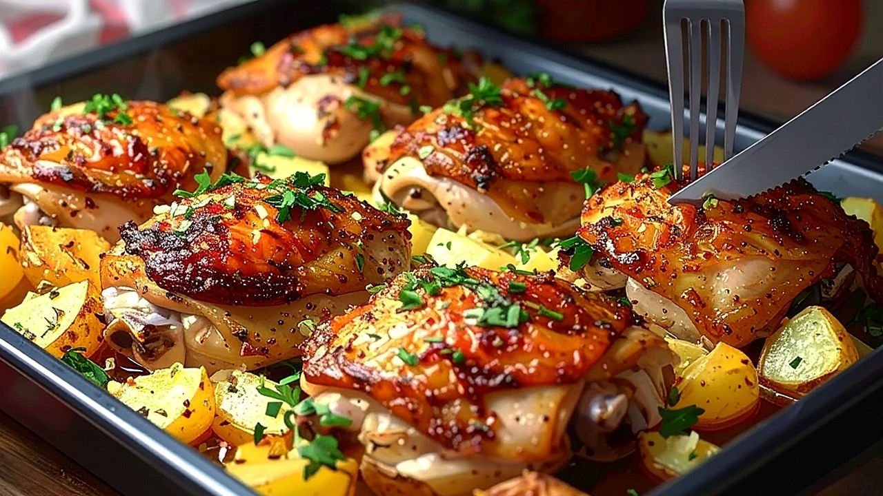 Dieses Hühnchen mit Kartoffel wird Sie verrückt machen! Dieses Trick kennt keiner!