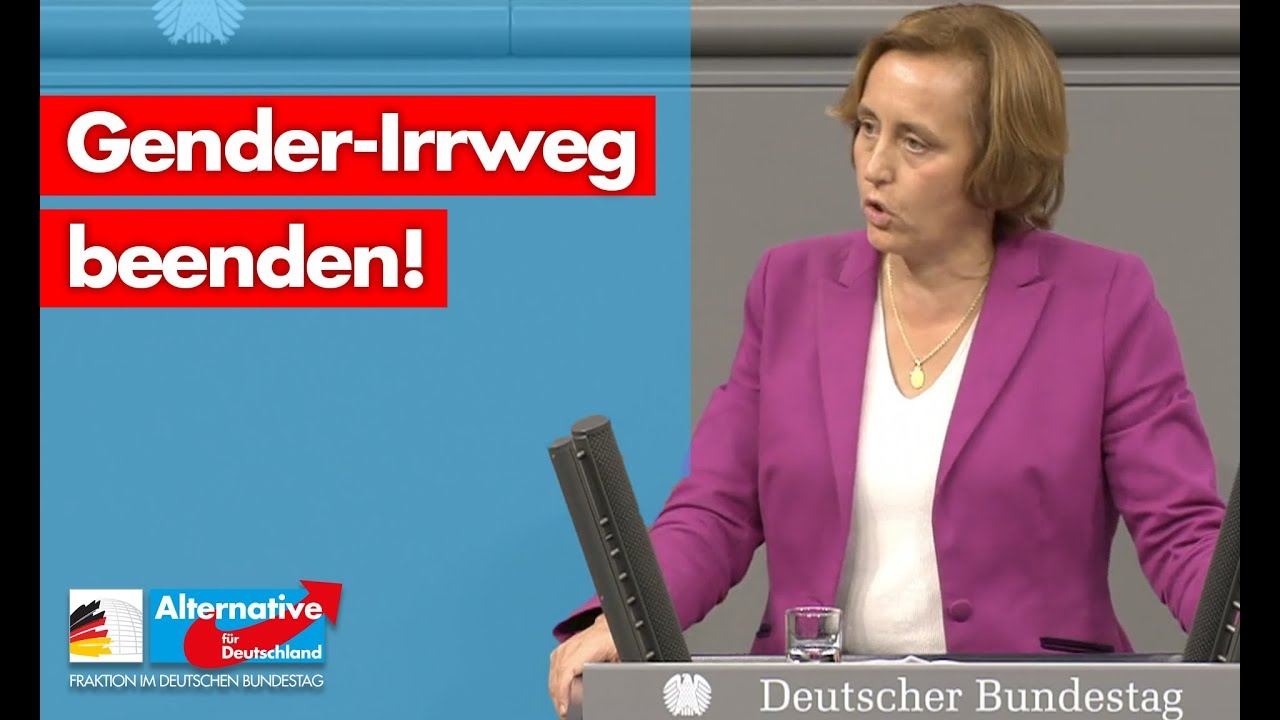Beatrix von Storch: Gender-Irrweg beenden! - AfD-Fraktion im Bundestag